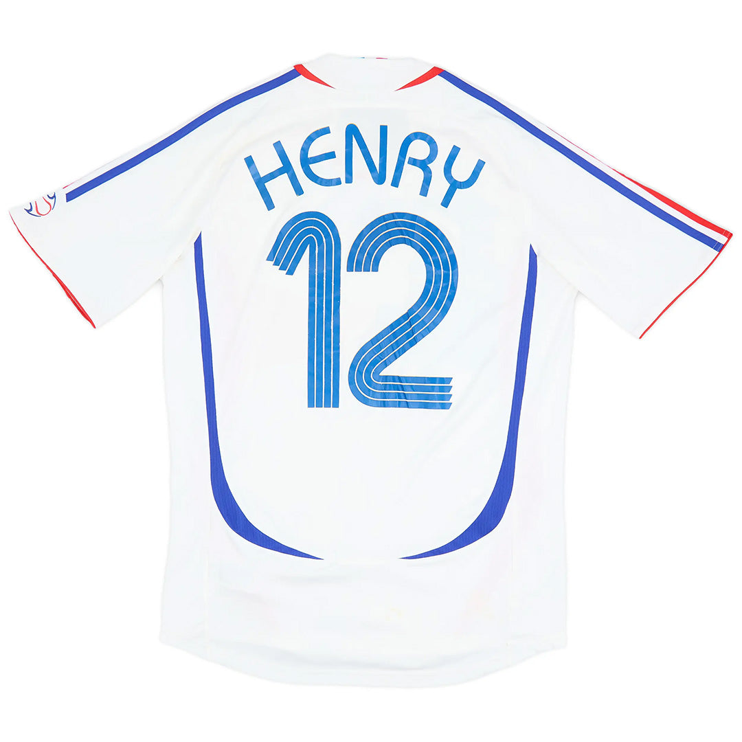 Retro France Away Jersey World Cup 2006