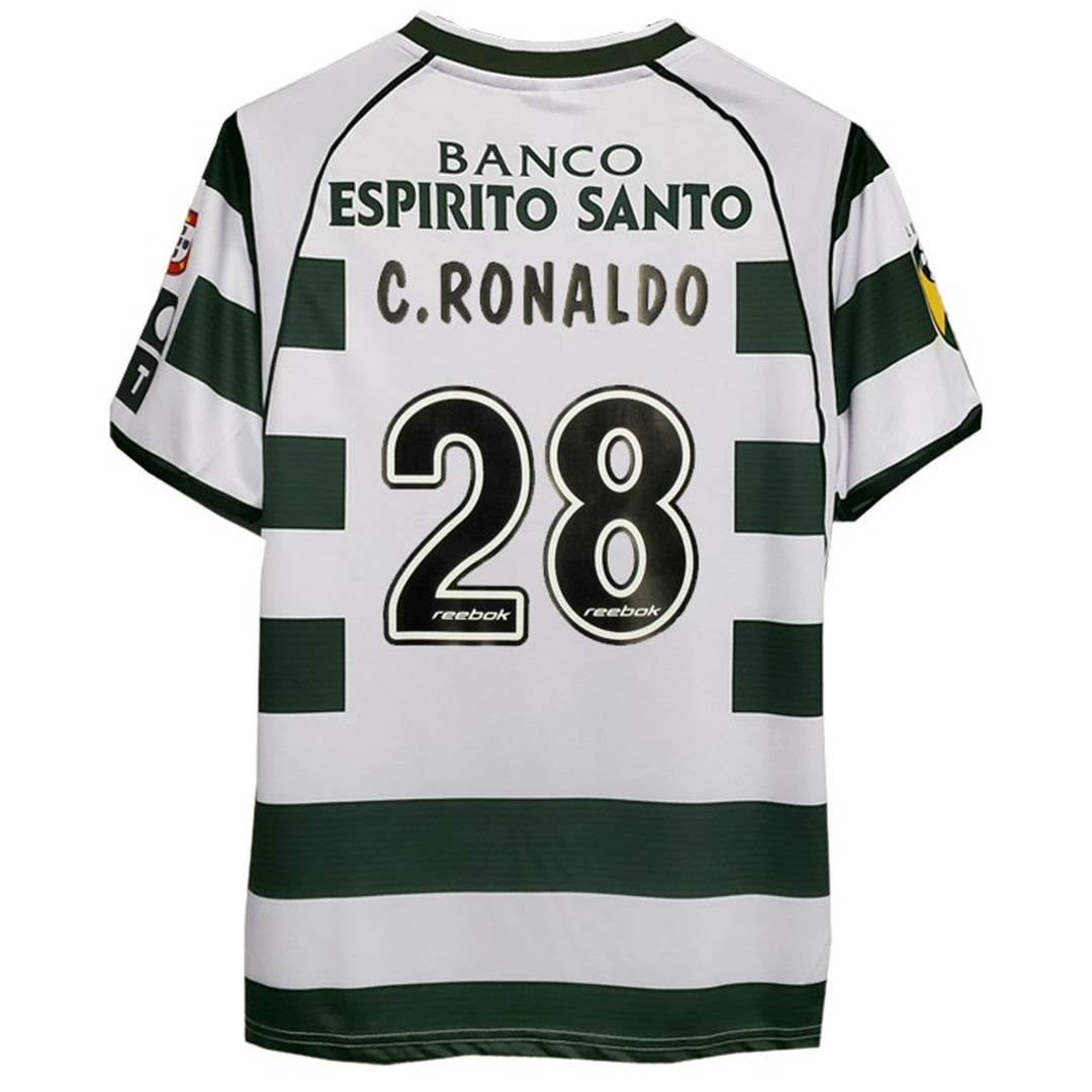 Retro Sporting Lisbon Home Jersey 2002/03