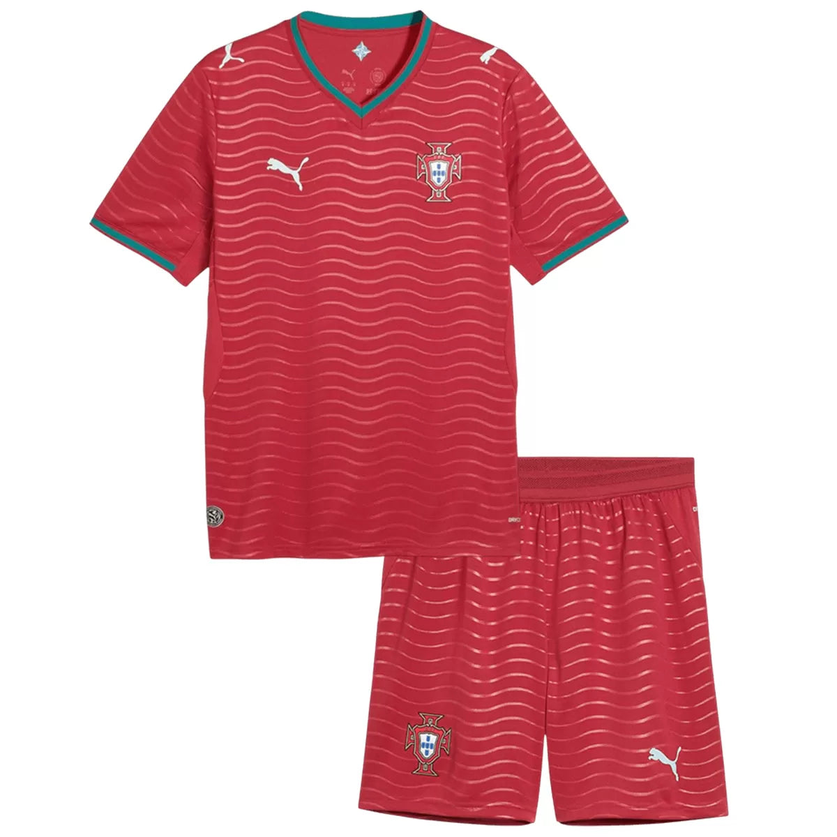 Kids Portugal Home Jersey Kit World Cup 2026